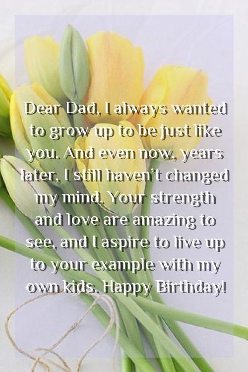 quotes for father birthday wishes